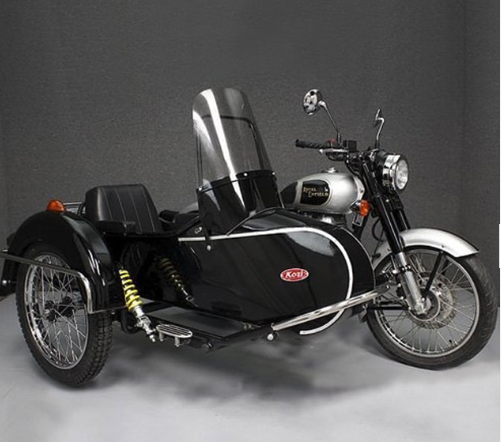 Euro Sidecar with Royal Enfield Motorcycle